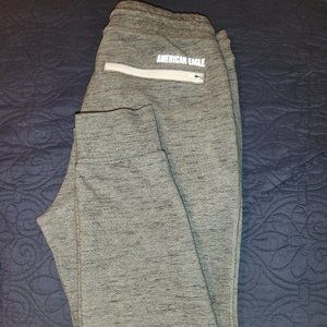 American Eagle grey mens joggers